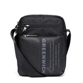 Bolso bandolera Otto negro frontal